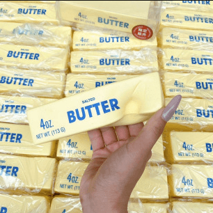 OEM butter stick food squishy wholesale Amazon seller custom color LINHAO China supplier